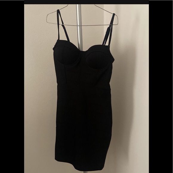 Dresses & Skirts - Black Bandage Dress Medium